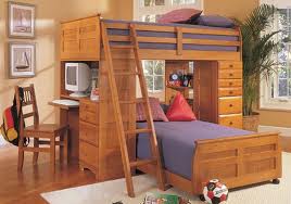 a useful way to utilise space in a small loft is to fit loft beds. Kids will appreciate the fun and adventure of a nice bright room and the novelty of being able to sleep in their own private space.